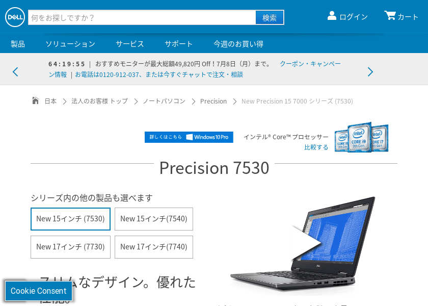 Screenshot of Dell Custom model